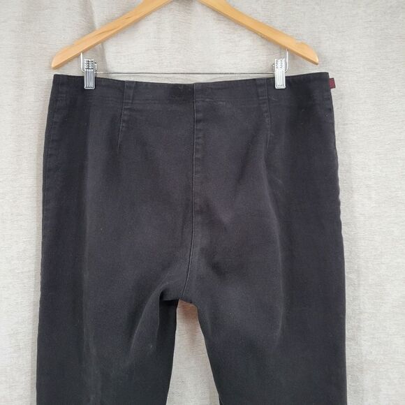 Lauren Ralph Lauren Black Bare Back Straight Leg Jeans 90s Y2K Plus Size 16 - Picture 6 of 13